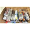 Image 5 : BOX OF ASSORTED SCALE MODEL TRAINS