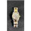 Image 1 : SILVER & GOLD 2-TONE ROLEX OYSTER PERPETUAL DATE-DATE WATCH W/ DIAMOND MARKERS - *REPLICA*