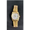 Image 1 : GOLD ONE-TONE ROLEX OYSTER PERPETUAL DAY-DATE WATCH W/DIAMOND MARKERS - *REPLICA*