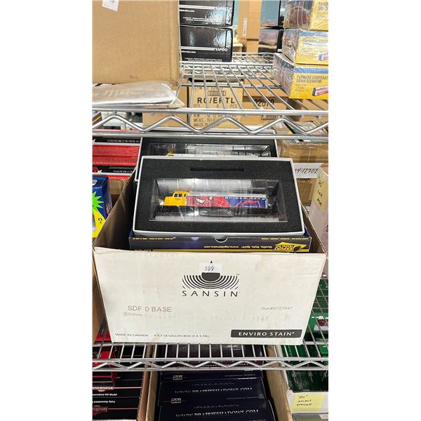 (5) ASSORTED TRUE NORTH LOCOMOTIVES MODEL TRAINS