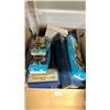 Image 1 : BOX OF ASSORTED CANADIAN NATIONAL RAILWAY, HALLMARK MODELS, & ATHEARN HO SCALE MODEL TRAINS