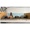 Image 2 : SHELF OF MODEL TRAIN SCENIC STRUCTURES