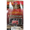 Image 2 : BOX OF HO SCALE MODEL TRAIN FARM EQUIPMENT, 2 BOXES OF FOAM & RAILROAD MODEL CAR CASE WITH MODEL