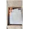 Image 8 : BOX OF HO SCALE MODEL TRAIN FARM EQUIPMENT, 2 BOXES OF FOAM & RAILROAD MODEL CAR CASE WITH MODEL