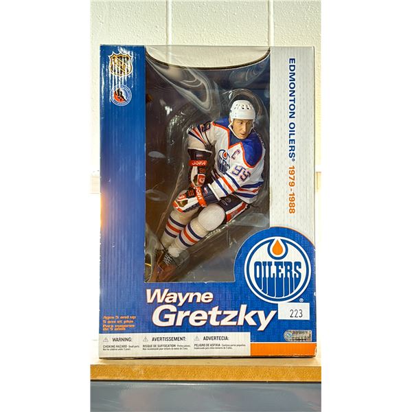 NHL EDMONTON OILERS 1979 - 1988 WAYNE GRETZKY ACTION FIGURE