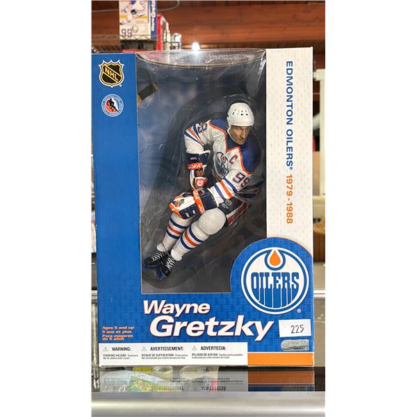 NHL EDMONTON OILERS 1979 - 1988 WAYNE GRETZKY ACTION FIGURE