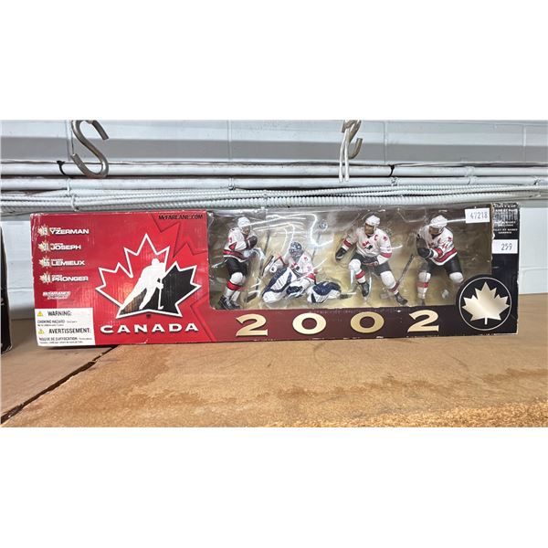 TEAM CANADA 2002 ACTION FIGURES