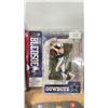 Image 3 : NFL ACTION FIGURES - TONY ROMO, DREW BLEDSOE & MARION BARBER