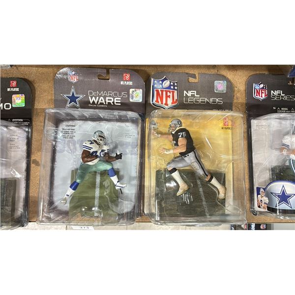 NFL ACTION FIGURES - DEMARCUS WARE & LONG