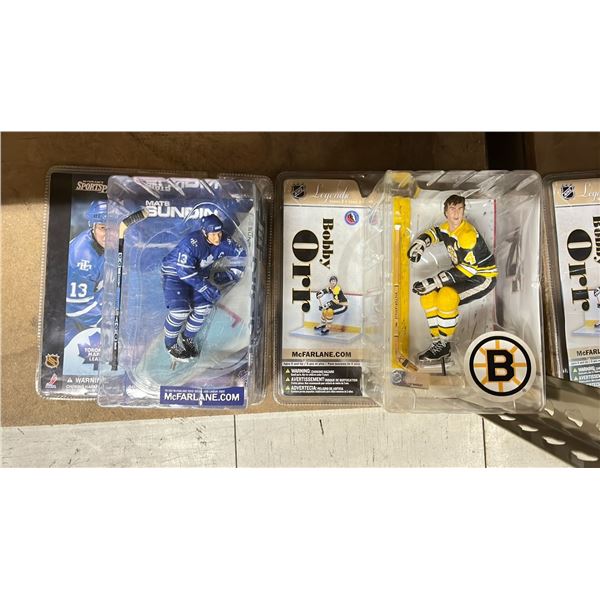 NHL ACTION FIGURES - MATS SUNDIN & BOBBY ORR