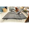 Image 2 : TWO RATTAN OUTDOOR PATIO LOUNGERS