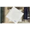Image 3 : TWO WHITE TABLE TRAYS & A WHITE WASTE RECEPTACLE