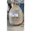 Image 3 : 2 LARGE GLASS OUTDOOR LIGHT COVERS