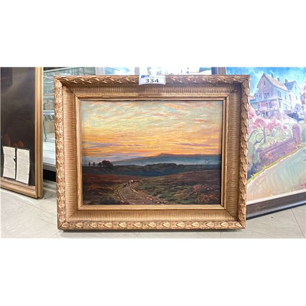 FRAMED OIL PAINTING
