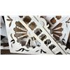 Image 2 : LARGE WOODEN DECORATIVE PANELS - APPROX. 80" X 80"H