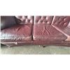 Image 7 : 2 LEATHER THREE SEATER SOFAS