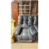 Image 2 : TWO LEATHER CHAIRS