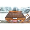 Image 2 : WOODEN FRAME GLASS DOOR STORAGE CABINET