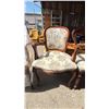 Image 3 : 4 ANTIQUE CHAIRS - 2 WITH ARMS