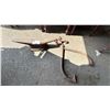 Image 1 : HEAVY DUTY LOG SKIDDING TONGS & A VINTAGE STAKE ANVIL