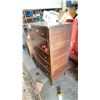 Image 2 : DARK WOODEN 6 DRAWER MOBILE DRESSER