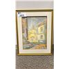 Image 4 : (2) FRAMED SIGNED PAINTINGS: 1 BY R.B. ZEKAN & 1 UNKNOWN