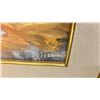 Image 5 : (2) FRAMED SIGNED PAINTINGS: 1 BY R.B. ZEKAN & 1 UNKNOWN