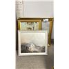 Image 1 : 5 ASSORTED FRAMED FRAMED PAINTINGS