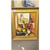 Image 2 : 4 ASSORTED FRAMED PAINTINGS: 2 ARE SIGNED