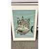 Image 3 : (2) FRAMED CHARCOAL RUBBINGS & (2) FRAMED PRINTS