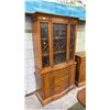 Image 6 : MAHOGANY DUNCAN PHYFE DINING ROOM SET WITH 6 SHIELD BACK CHAIRS ( 10 PIECE SET ) - TABLE MEASURES