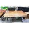 Image 3 : MID CENTURY ROLL TOP DESK - APPROX. 64"W X 32"D X 32"H
