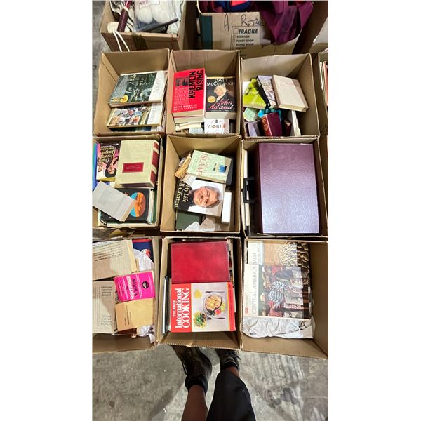 PALLET OF ASSORTED BOOKS