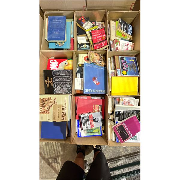 PALLET OF ASSORTED BOOKS