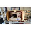 Image 1 : PHOENIX GLORIA VINTAGE SEWING MACHINE WITH CASE & PEDAL