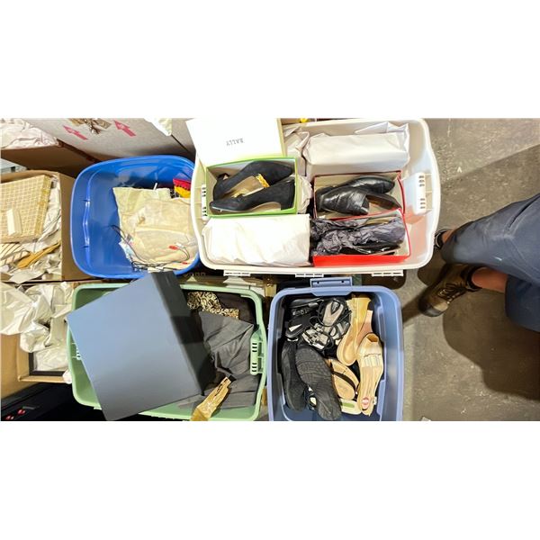 PALLET OF ASSORTED SHOES & CLOTHING *MUST TAKE ALL ON PALLET*