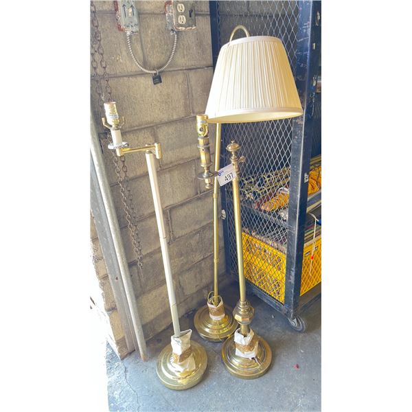 3 ANTIQUE LAMPS