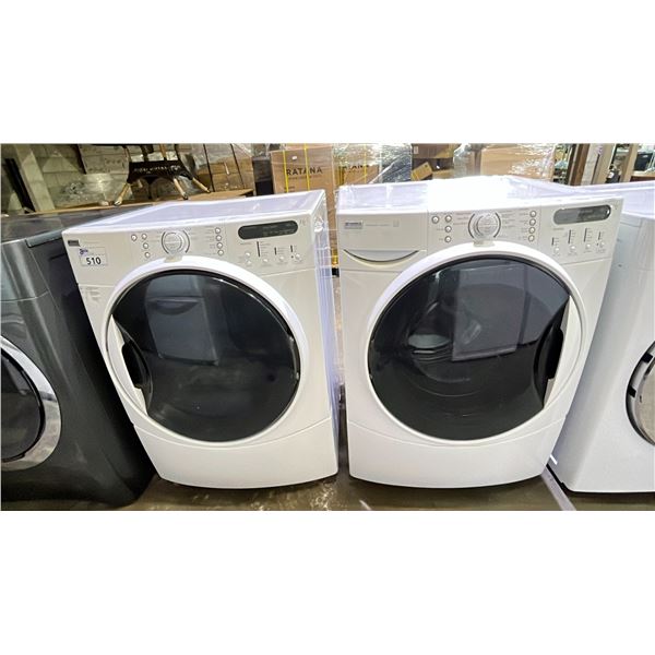 KENMORE ELITE FRONT ENTRY DRYER & KENMORE ELITE FRONT ENTRY WASHER