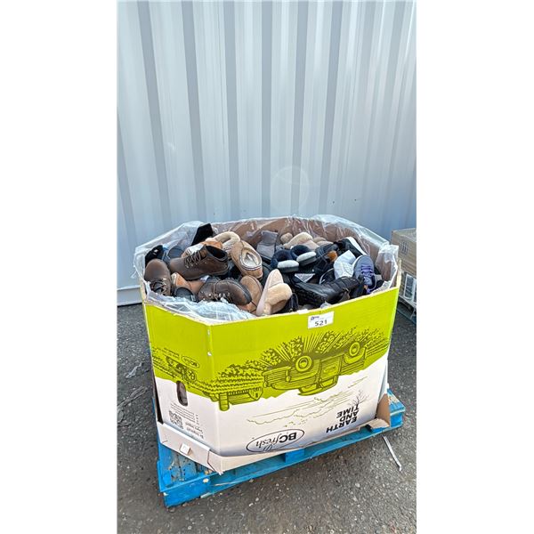 PALLET OF ASSORTED FOOTWEAR *MUST TAKE ALL ON PALLET*