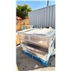 Image 4 : PALLET OF DISPLAY CASES 54"W X 18"D X 12"H  *MUST TAKE ALL ON PALLET*