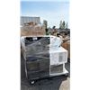 Image 1 : PALLET OF WATER COOLERS, SALUSPA INFLATIBLE SPA, AIR CONDITIONERS & MORE  *MUST TAKE ALL ON