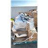 Image 1 : PALLET OF ASSORTED TVS, FURNITURE & MORE *MUST TAKE ALL ON PALLET/ UNKNOWN WORKING CONDITION MAY BE