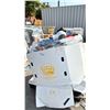 Image 1 : PALLET OF HOUSEHOLD GOODS INCLUDING: LAWN CHAIRS, CHILDREN'S BIKE, WOOZOO FAN & MORE - *MUST TAKE