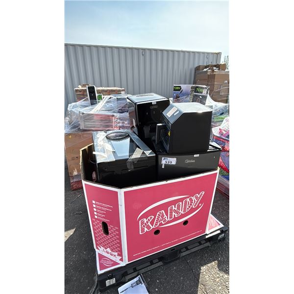 PALLET OF MICROWAVE. MINI FRIDGE, AIR FRYER & MORE - *UNKNOWN WORKING CONDITION/MAY BE MISSING
