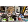 Image 2 : CASSETTE PLAYER/RECORDER, BATTERIES, DECORATIVE TRAY, COMPOST BAGS & MORE