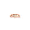 Image 4 : 14kt RG Stack Diamond Ring