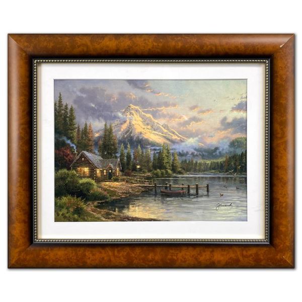 Lakeside Hideaway by Thomas Kinkade (1958-2012)