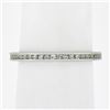 Image 1 : Antique Art Deco Solid Platinum .50 ctw Channel Diamond Eternity Stack Band Ring
