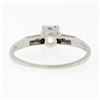 Image 7 : Antique 18k Gold 0.72 ctw Old European Diamond Solitaire Engagement Promise Ring