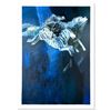 Image 1 : Zebras in Blue by Salomon (1935 - 2014)
